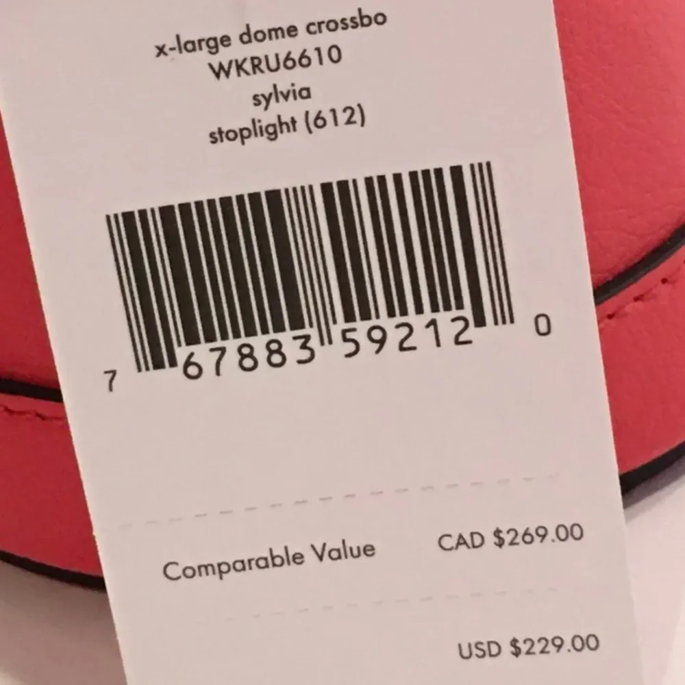 New Kate spade Sylvia crossbody coral pink